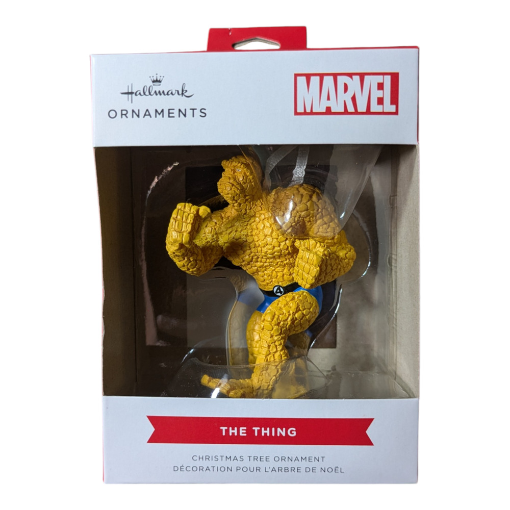 Hallmark Marvel The Thing Christmas Tree Ornament NIB Gift Decor